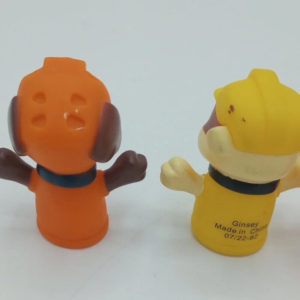 Paw Patrol Bath Finger Puppets Set of 5 Chase Marshall Skye Rubble Zuma Nickelod